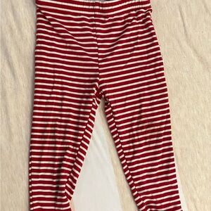 Little Sleepies Red and White Striped Playwear